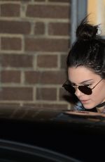 KENDALL JENNER Leavs a Photoshoot in London 12/07/2015