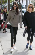 KENDALL JENNER Out and About in Beverly Hills 12/20/2015