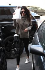KENDALL JENNER Out and About in Beverly Hills 12/20/2015