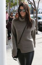 KENDALL JENNER Out and About in Beverly Hills 12/20/2015