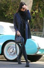 KENDALL JENNER Out in Beverly Hills 12/16/2015