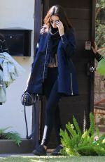 KENDALL JENNER Out in Beverly Hills 12/16/2015
