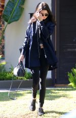 KENDALL JENNER Out in Beverly Hills 12/16/2015