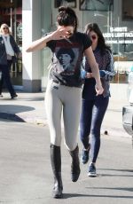 KENDALL JENNER Out Shopping in Los Angeles 12/15/2015