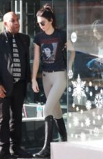 KENDALL JENNER Out Shopping in Los Angeles 12/15/2015