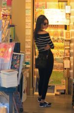 KENDALL JENNER Shopping at Paper Source in West Hollywood 12/11/2015
