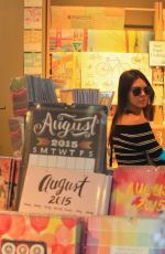 KENDALL JENNER Shopping at Paper Source in West Hollywood 12/11/2015