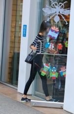 KENDALL JENNER Shopping at Paper Source in West Hollywood 12/11/2015