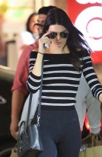 KENDALL JENNER Shopping at Target in Los Angeles 12/11/2015