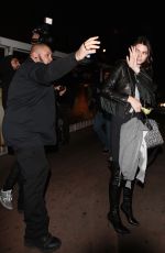 KENDALLJENNER Arrives at The Roxy in West Hollywood 12/24/2015