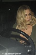 KHLOE KARDASHIAN Leaves Bunim/Murray Studos in Los Angeles 12/18/2015