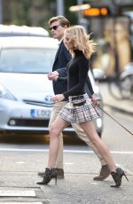 KIMBERLEY GARNER Out and About in London 12/23/2015