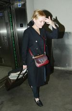 KIRSTEN DUNST at Los Angeles International Airport 12/12/2015