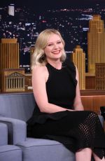 KIRSTEN DUNST at The Tonight Show Starring Jimmy Fallon 12/11/2015