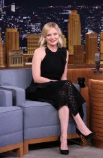 KIRSTEN DUNST at The Tonight Show Starring Jimmy Fallon 12/11/2015