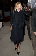 KIRSTEN DUNST Leaves Her Hotel in New York 12/11/2015