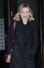 KIRSTEN DUNST Leaves Her Hotel in New York 12/11/2015