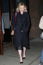 KIRSTEN DUNST Leaves Her Hotel in New York 12/11/2015
