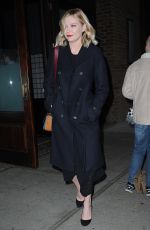 KIRSTEN DUNST Leaves Her Hotel in New York 12/11/2015