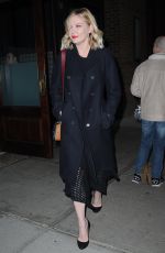 KIRSTEN DUNST Leaves Her Hotel in New York 12/11/2015