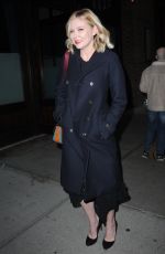 KIRSTEN DUNST Leaves Her Hotel in New York 12/11/2015