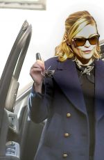 KIRSTEN DUNST Leaves Kinara Skin Care in West Hollywood 12/10/2015