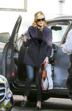 KIRSTEN DUNST Leaves Kinara Skin Care in West Hollywood 12/10/2015