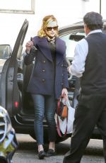 KIRSTEN DUNST Leaves Kinara Skin Care in West Hollywood 12/10/2015