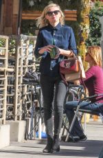 KIRSTEN DUNST Out and About in Los Angeles 12/18/2015