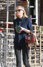KIRSTEN DUNST Out and About in Los Angeles 12/18/2015