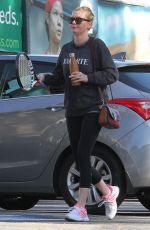 KIRSTEN DUNST Playing Tennis in Los Angeles 12/21/2015