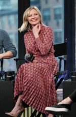 KIRSTEN DUNST Speaks About Thier Film Fargo at AOL Build Speaker Series in New York 12/11/2015