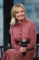 KIRSTEN DUNST Speaks About Thier Film Fargo at AOL Build Speaker Series in New York 12/11/2015