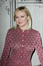 KIRSTEN DUNST Speaks About Thier Film Fargo at AOL Build Speaker Series in New York 12/11/2015