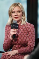 KIRSTEN DUNST Speaks About Thier Film Fargo at AOL Build Speaker Series in New York 12/11/2015