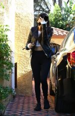 KOURTNEY KARDASHIAN Leaves a Friend’s House in West Hollywood