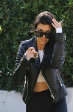 KOURTNEY KARDASHIAN Leaves a Friend’s House in West Hollywood