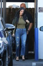 KOURTNEY KARDASHIAN Leaves a Studio in Los Angeles 12/18/2015