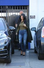 KOURTNEY KARDASHIAN Leaves a Studio in Los Angeles 12/18/2015