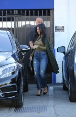 KOURTNEY KARDASHIAN Leaves a Studio in Los Angeles 12/18/2015