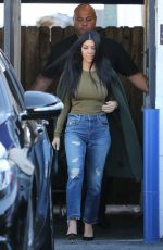 KOURTNEY KARDASHIAN Leaves a Studio in Los Angeles 12/18/2015