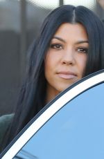 KOURTNEY KARDASHIAN Leaves a Studio in Los Angeles 12/18/2015