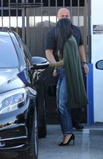 KOURTNEY KARDASHIAN Leaves a Studio in Los Angeles 12/18/2015