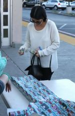 KOURTNEY KARDASHIAN Out Shopping in Woodland Hills 12/24/2015