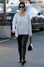 KOURTNEY KARDASHIAN Out Shopping in Woodland Hills 12/24/2015