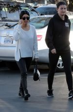 KOURTNEY KARDASHIAN Out Shopping in Woodland Hills 12/24/2015