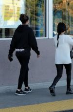 KOURTNEY KARDASHIAN Out Shopping in Woodland Hills 12/24/2015