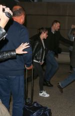 KRISTEN STEWART Arrives at Los Angeles International Airport 12/16/2015