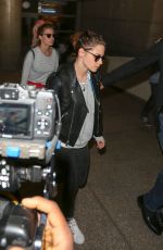 KRISTEN STEWART Arrives at Los Angeles International Airport 12/16/2015