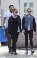 KRISTEN STEWART Out and About in Los Angeles 12/24/2015